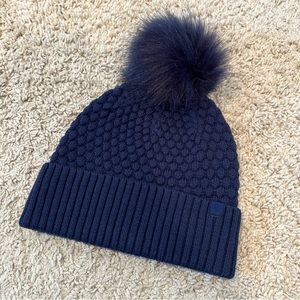 Lululemon navy bubble knit beanie. New w/o tag